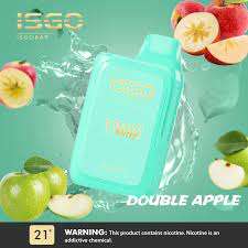 Isgo Bar Double Apple 10000 Puffs Disposable Vape